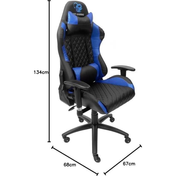 Gamingstol - CoolBox - DeepCommand II - Ergonomisk - Nejsbar 90-180° - Upp till 145 kg
