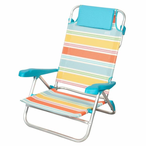 Strandstol Aktive Multicolour 48 x 90 x 60 cm (2 antal)