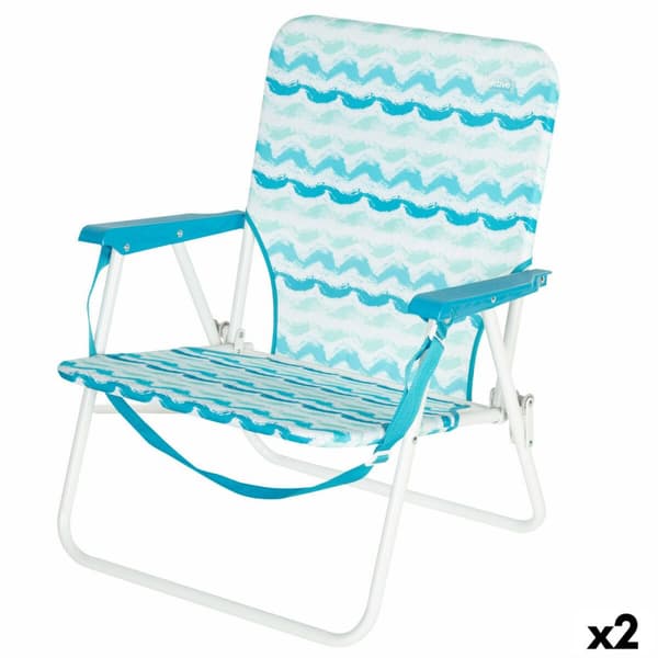 Strandkurv Aktive 45 x 70 x 40 cm (2 enheder)