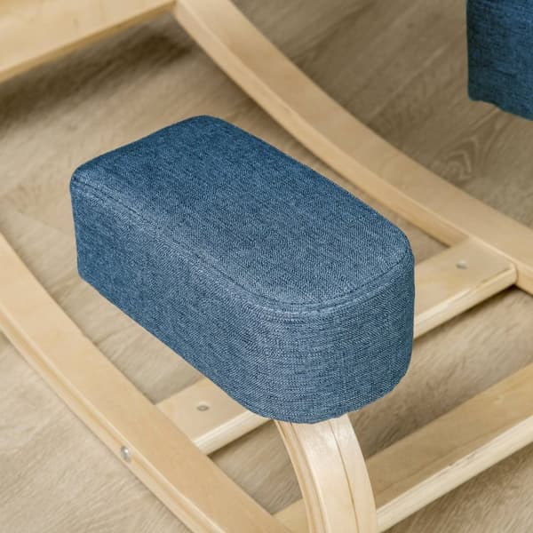 Rootz ergonominen polvituoli - keinutuoli - asentotuoli - vähentää selkäkipuja - 51 cm W x 69cm t x 58cm H