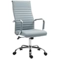 Pikkukuva 10 / 10: Rootz Ergonomic Office -tuoli - kääntyvä tuoli - Säädettävä tuoli - Synteettinen nahka - Mukavuus ja tyyli - 54x62x104-114cm