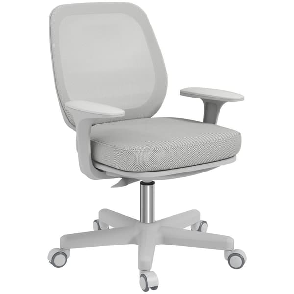 Rootz Ergonomic Office Chair - Desk Stol - Swivel Chair - Höjd justerbar - 55 cm x 48 cm x 82,5-94,5 cm
