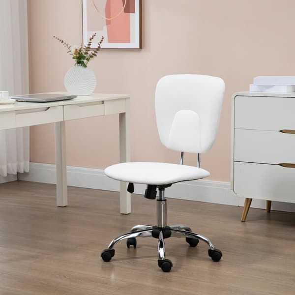 Rootz Ergonomic Office Chair - Höjd justerbar stol - Roterbar rullstol - Lumbal Support - 50cm x 54 cm x 87,5-96,5 cm