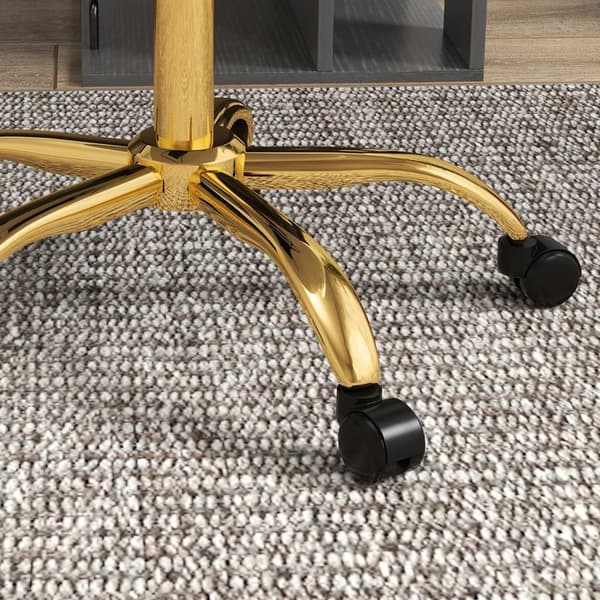 Rootz Ergonomic Office Chair - Swivel Chair - Höjdjusterbar stol - Bekvämt stöd - 58 cm x 56 cm x 68-76 cm