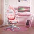 Miniatyrbild 2 av 10: Rootz Gaming fåtölj med kattöron - Gamer Chair - Reclining Chair - Ultimate Comfort - 65 cm x 62 cm x 116-124 cm
