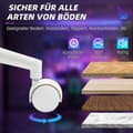 Miniatyrbild 8 av 10: Rootz Gaming Armchair - Ergonomisk stol - PC -stol - Justerbar komfort - 74 cm x 73 cm x 120-129 cm