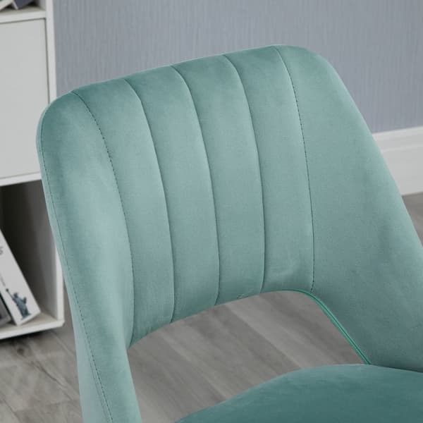 Rootzin korkeuden säädettävä työpöytätuoli - toimistotuoli - ergonominen tuoli - 360 ° pyörivä - vaahdon mukavuus - 49 x 60 x 79-91 cm
