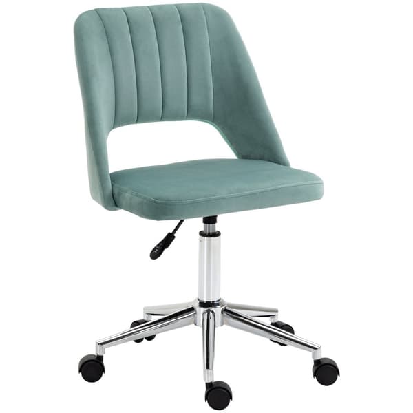 Rootzin korkeuden säädettävä työpöytätuoli - toimistotuoli - ergonominen tuoli - 360 ° pyörivä - vaahdon mukavuus - 49 x 60 x 79-91 cm