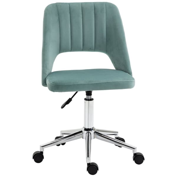 Rootzin korkeuden säädettävä työpöytätuoli - toimistotuoli - ergonominen tuoli - 360 ° pyörivä - vaahdon mukavuus - 49 x 60 x 79-91 cm