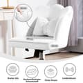 Miniatyrbild 5 av 10: Rootz Office Chair - Desk ordförande - Task Ordförande - Velvet Comfort - 66 cm x 62 cm x 80-88 cm