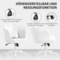 Miniatyrbild 6 av 10: Rootz Office Chair - Desk ordförande - Task Ordförande - Velvet Comfort - 66 cm x 62 cm x 80-88 cm