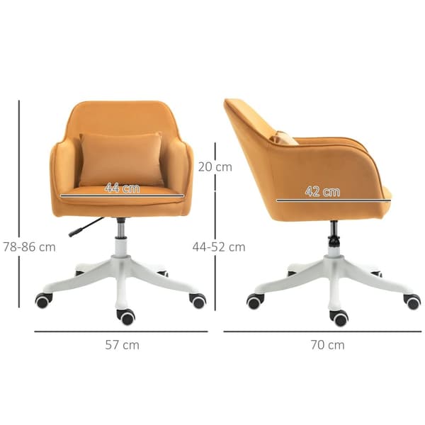 Rootzin toimistotuoli - hierontatuoli - ergonominen tuoli - mukavuus ja tyyli - 55 x 70 x 78-86cm