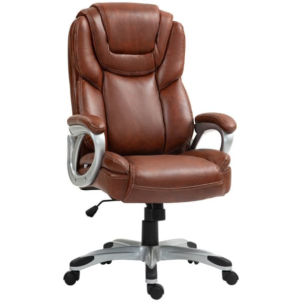 Rootzin toimistotuoli - Swinging -tuoli - keinutuoli - 360 ° kääntyvä - vaahtopehmuste - 66 x 75,5 x 115,5-124,5 cm