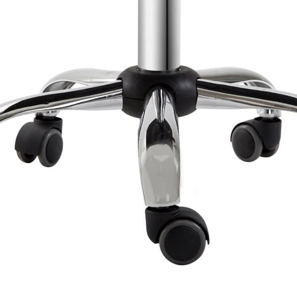 Rootz Roll Pall Work Chair - Justerbar höjdstol - Roterbar salongstol - Spinal Support - 44L x 48W x 62-74H CM