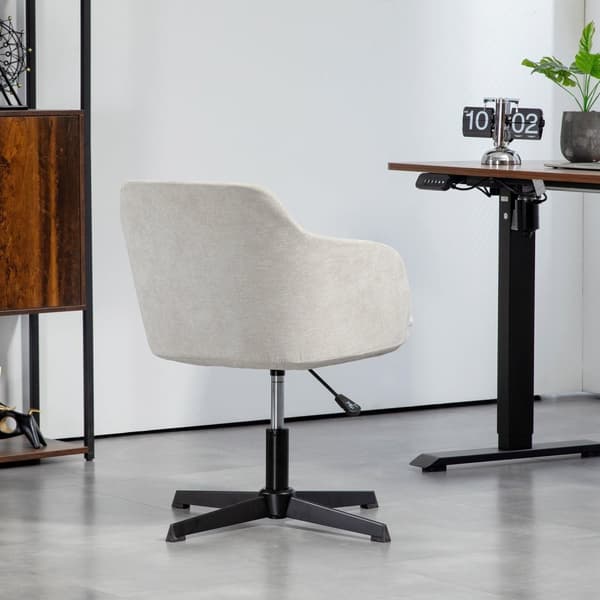 Rootz Rotatable Office Stol - Drejestol - Justerbar skrivebordsstol - Foam -komfort med høj densitet - 57 cm x 59 cm x 68-78 cm