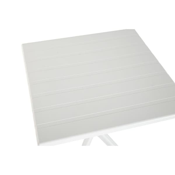 Matsalsbord Home ESPRIT Grå Metall polypropen 70 x 70 x 75 cm