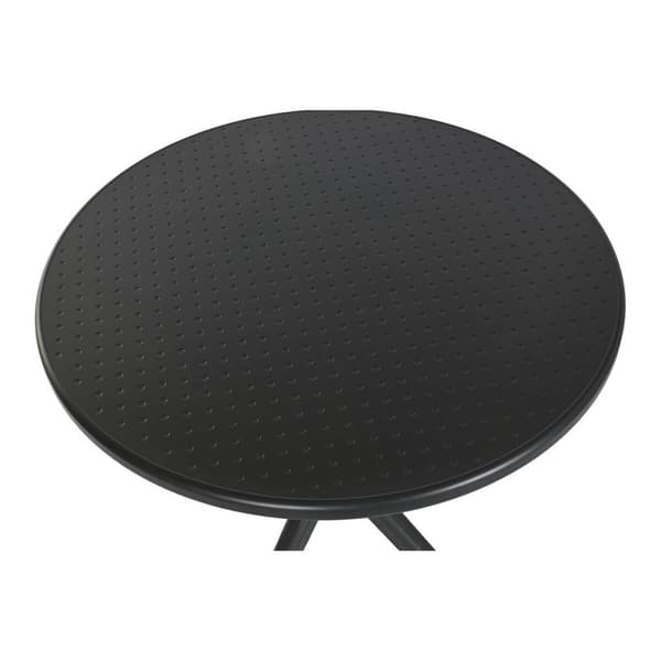 Matsalsbord Home ESPRIT Svart Metall polypropen 80 x 80 x 75 cm