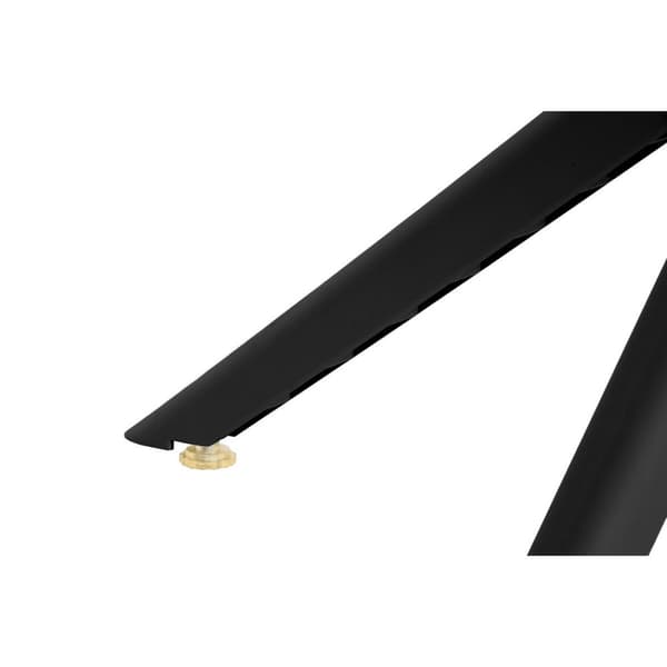 Matsalsbord Home ESPRIT Svart Metall polypropen 70 x 70 x 75 cm