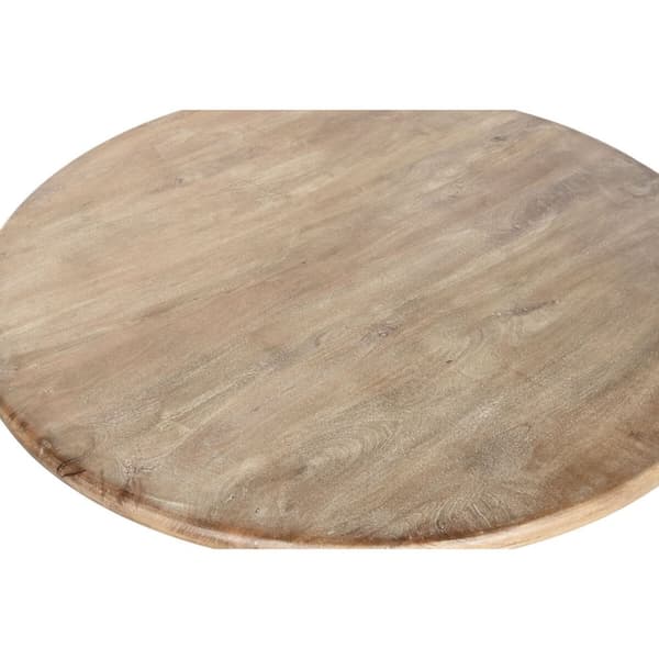Matsalsbord Home ESPRIT Brun Mangoträ 150 x 150 x 78,7 cm