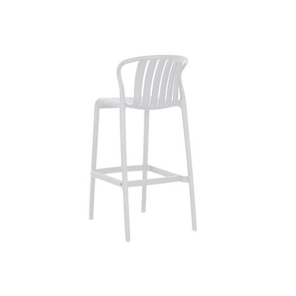 Pöytäsetti 2 tuolilla Home ESPRIT Valkoinen Metalli polypropeeni 60 x 60 x 102 cm
