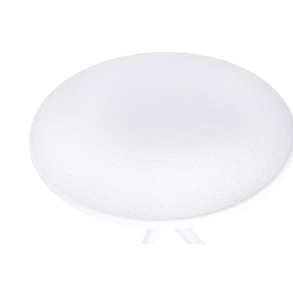 Matsalsbord Home ESPRIT Vit Metall polypropen 80 x 80 x 75 cm