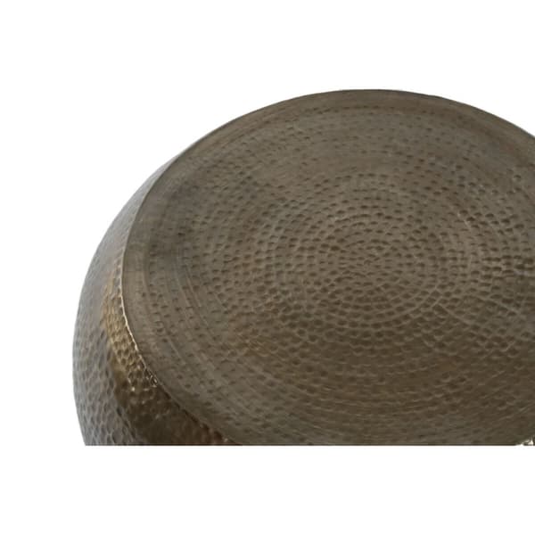 Soffbord Home ESPRIT Gyllene 60 x 60 x 30 cm