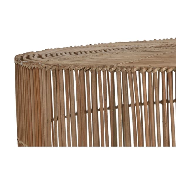 2-bordsset Home ESPRIT Naturell 70 x 70 x 40 cm