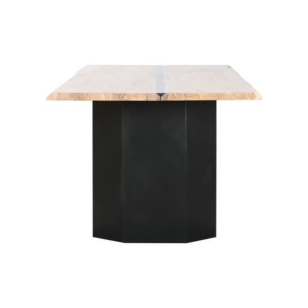 Matsalsbord Home ESPRIT Metall Akaciaträ 200 x 100 x 76 cm
