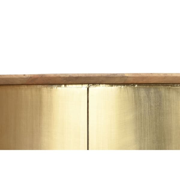 Sofabord Home ESPRIT Gylden 90 x 90 x 45 cm