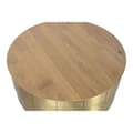 Miniatyrbillede 2 af 6: Sofabord Home ESPRIT Gylden 90 x 90 x 45 cm