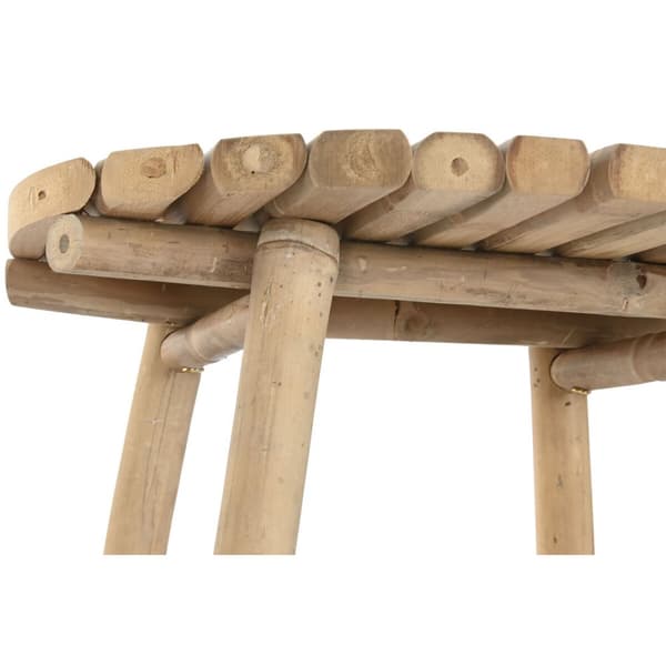 Bordsett med 2 stoler Home ESPRIT Bambus 50 x 50 x 105 cm