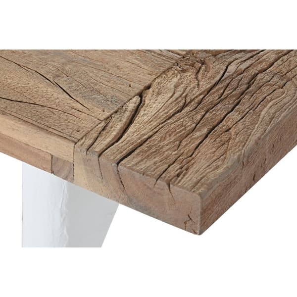 Senterbord Home ESPRIT Hvit 120 x 60 x 45 cm 121 x 60,5 x 45 cm