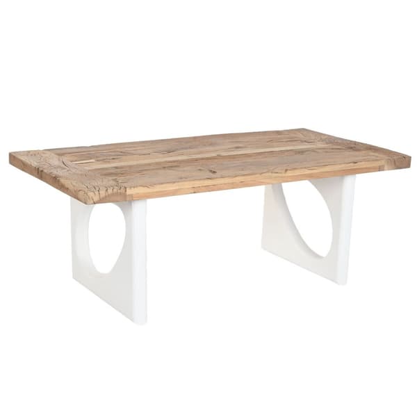 Senterbord Home ESPRIT Hvit 120 x 60 x 45 cm 121 x 60,5 x 45 cm