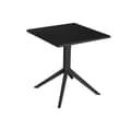 Miniatyrbilde 2 av 7: Middagsbord Home ESPRIT Svart Metall polypropylen 70 x 70 x 75 cm