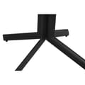 Miniatyrbilde 7 av 8: Bordsett med 2 stoler Home ESPRIT Svart Metall polypropylen 60 x 60 x 102 cm