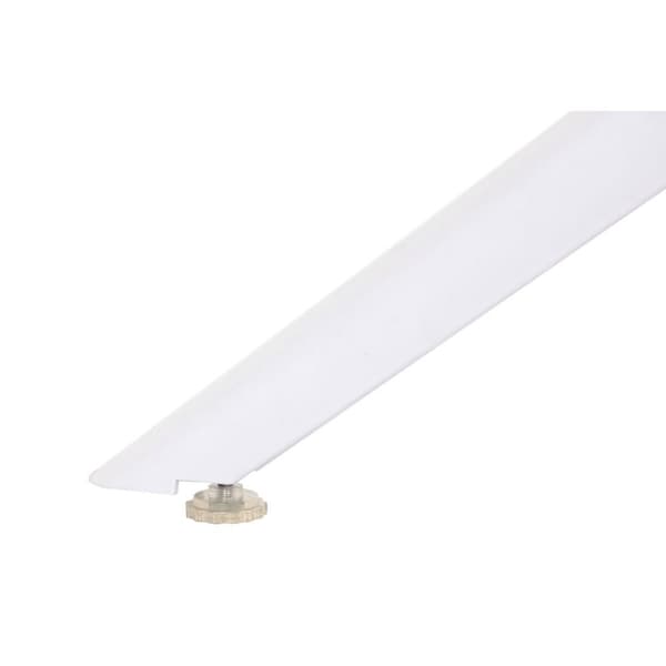 Middagsbord Home ESPRIT Hvit Metall polypropylen 70 x 70 x 75 cm