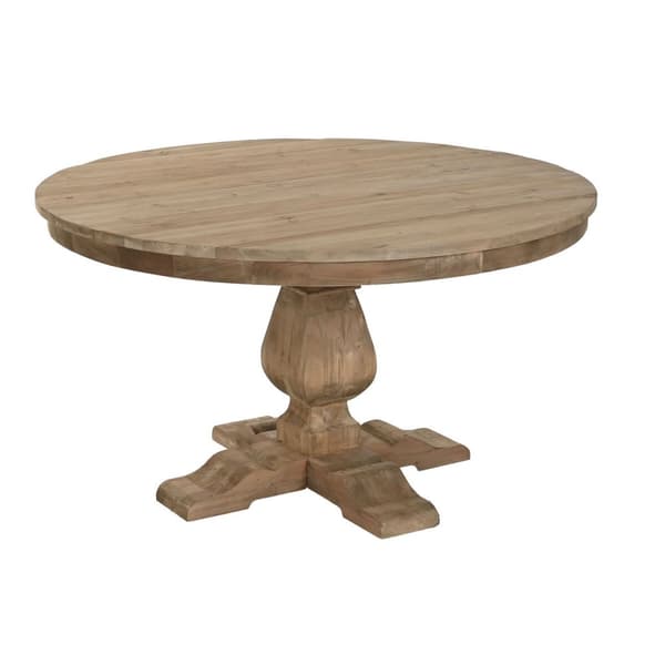 Middagsbord Home ESPRIT Resikulert Tre Grantre 140 x 140 x 76 cm