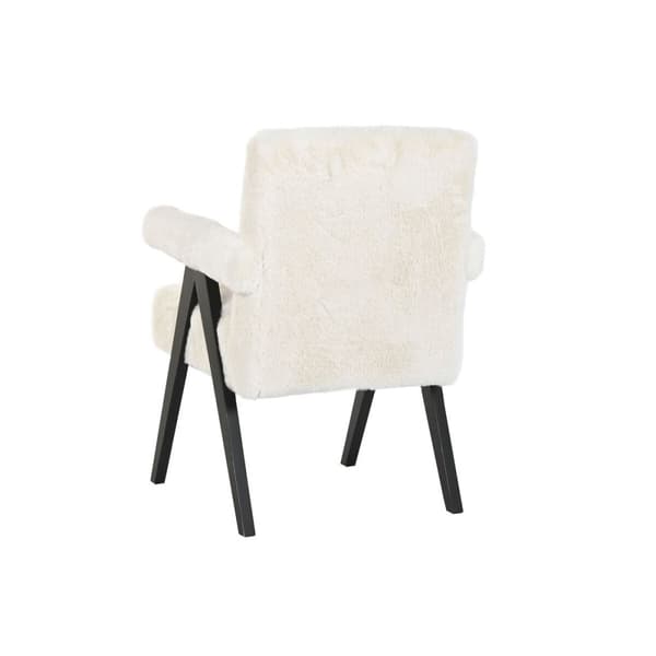 Lenestol Home ESPRIT Hvit Tre 54 x 64 x 86 cm