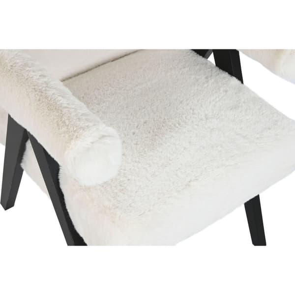 Lenestol Home ESPRIT Hvit Tre 54 x 64 x 86 cm