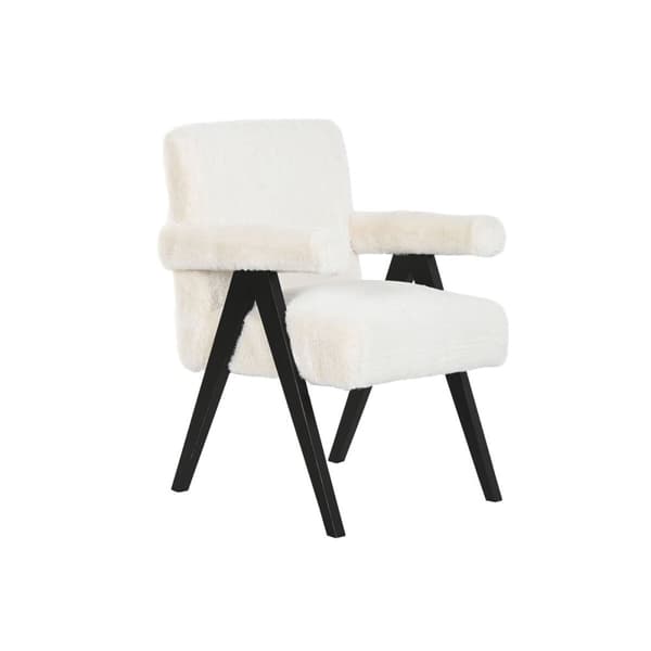 Lenestol Home ESPRIT Hvit Tre 54 x 64 x 86 cm