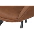 Pikkukuva 6 / 8: Ruokatuoli Home ESPRIT Musta Kameli Metalli Mikrokuitu 64 x 67 x 85 cm 67 x 64 x 83 cm