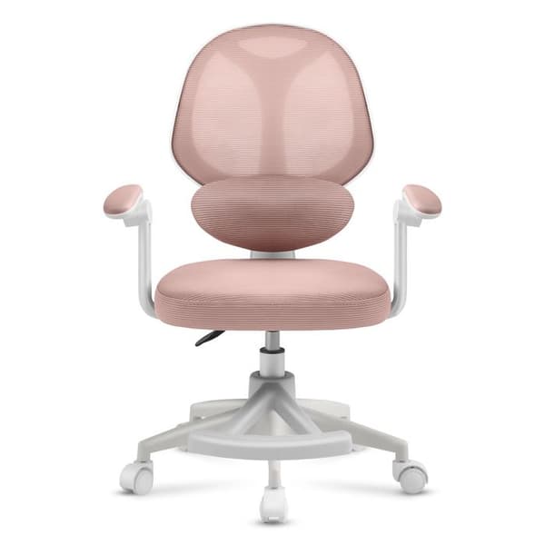 Barnstol - MARK ADLER - Junior 4.5 - Ergonomisk - Fällbara armstöd - Rosa