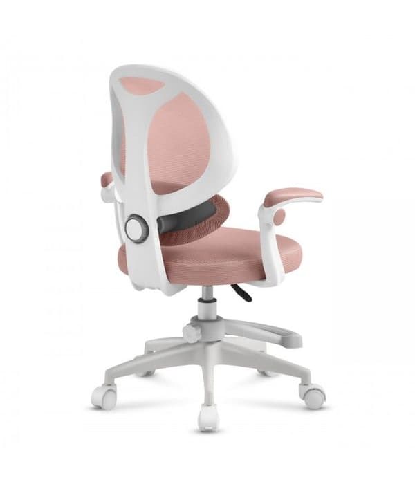 Barnstol - MARK ADLER - Junior 4.5 - Ergonomisk - Fällbara armstöd - Rosa