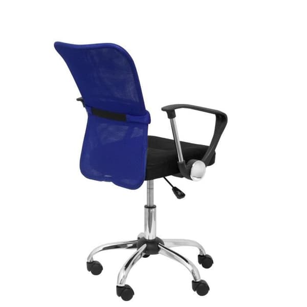 Ergonomisk kontorsstol för barn med vridmekanism, fasta armstöd och höjdjusterbar sits Ryggstöd i