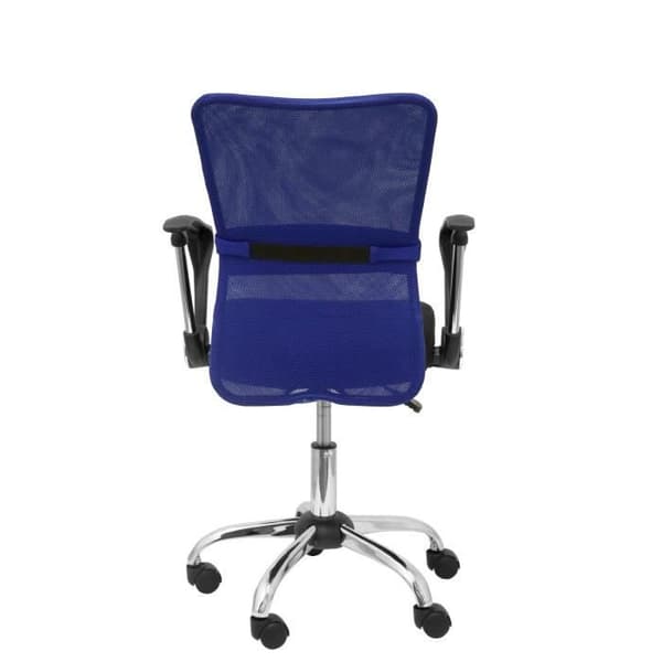 Ergonomisk kontorsstol för barn med vridmekanism, fasta armstöd och höjdjusterbar sits Ryggstöd i