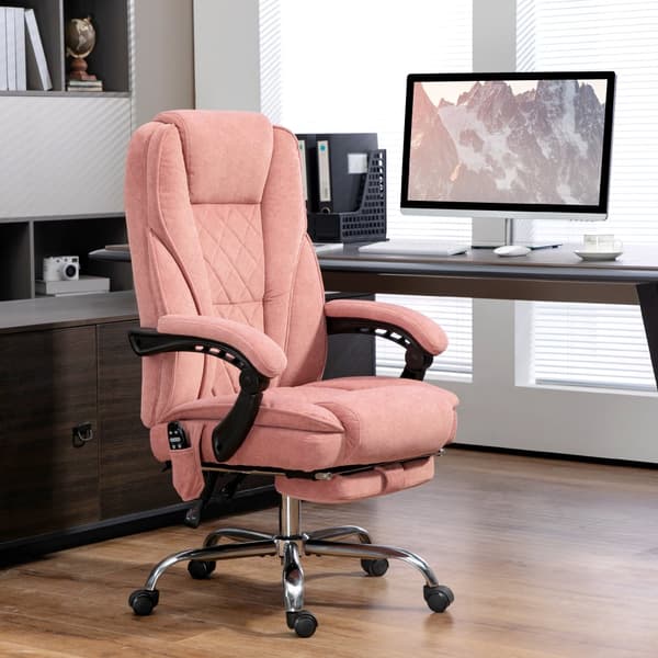 Toimistotuoli, 67x72x111-119 cm, Pinkki