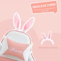 Miniatyrbillede 4 af 9: Gaming stol, 65x63x136-142 cm, Pink