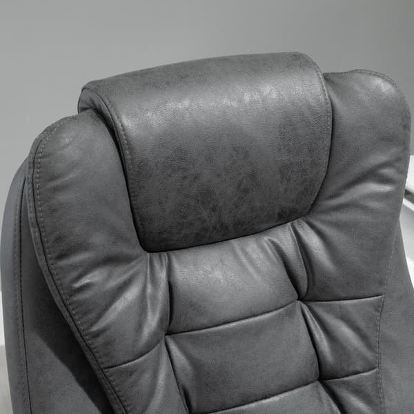 Kontorstol, 65x160x104 cm, Mørkegrå