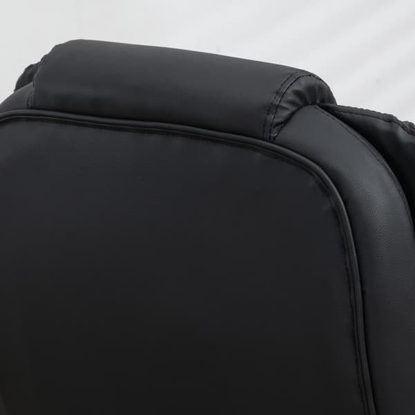 Kontorstol, 62x68x111-121 cm, Sort