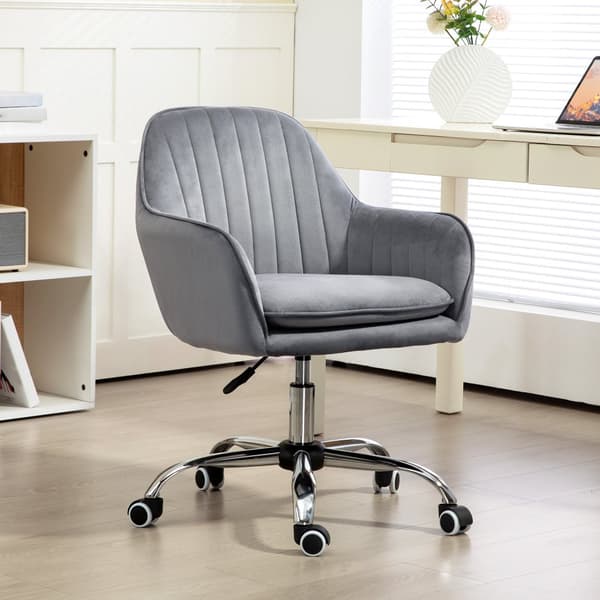 Toimistotuoli, 57P x 58L x 76-86K cm, Harmaa